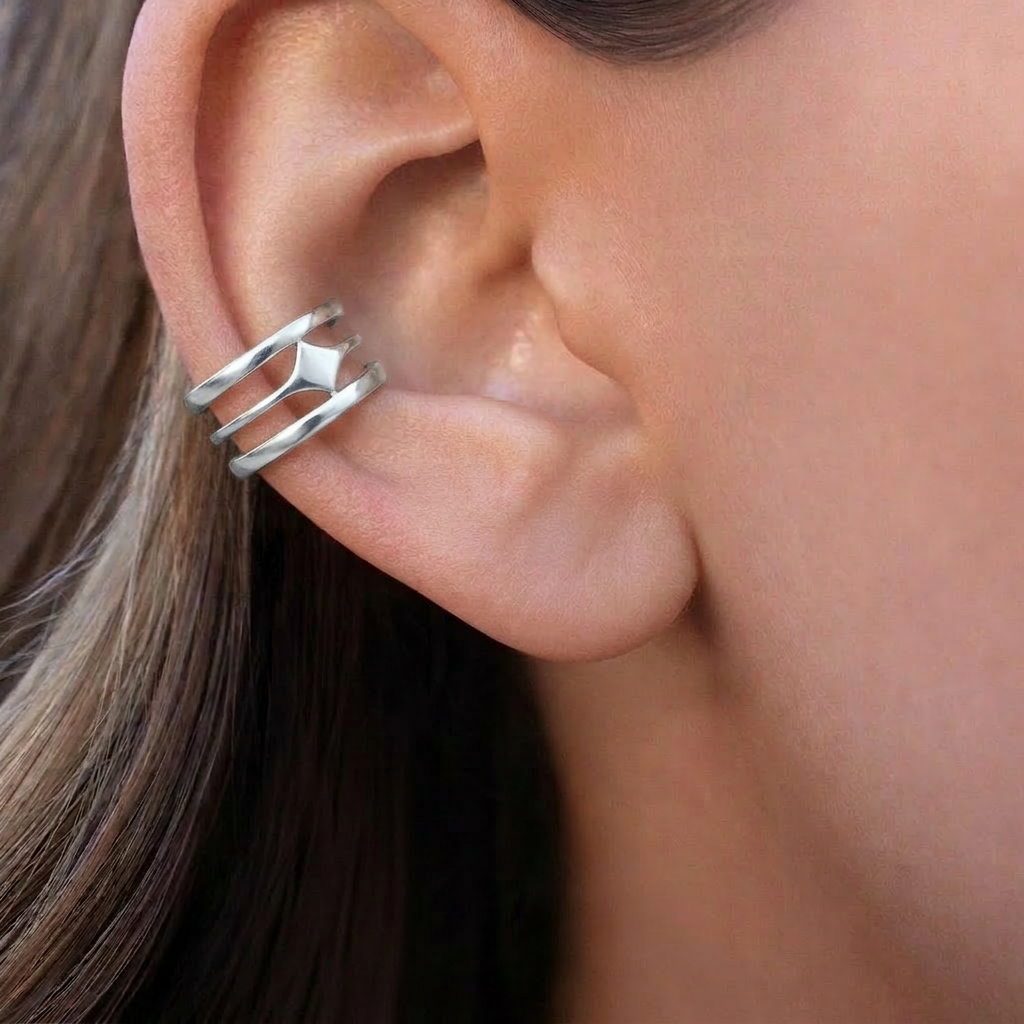 Aphrodite Ear Cuff Silver