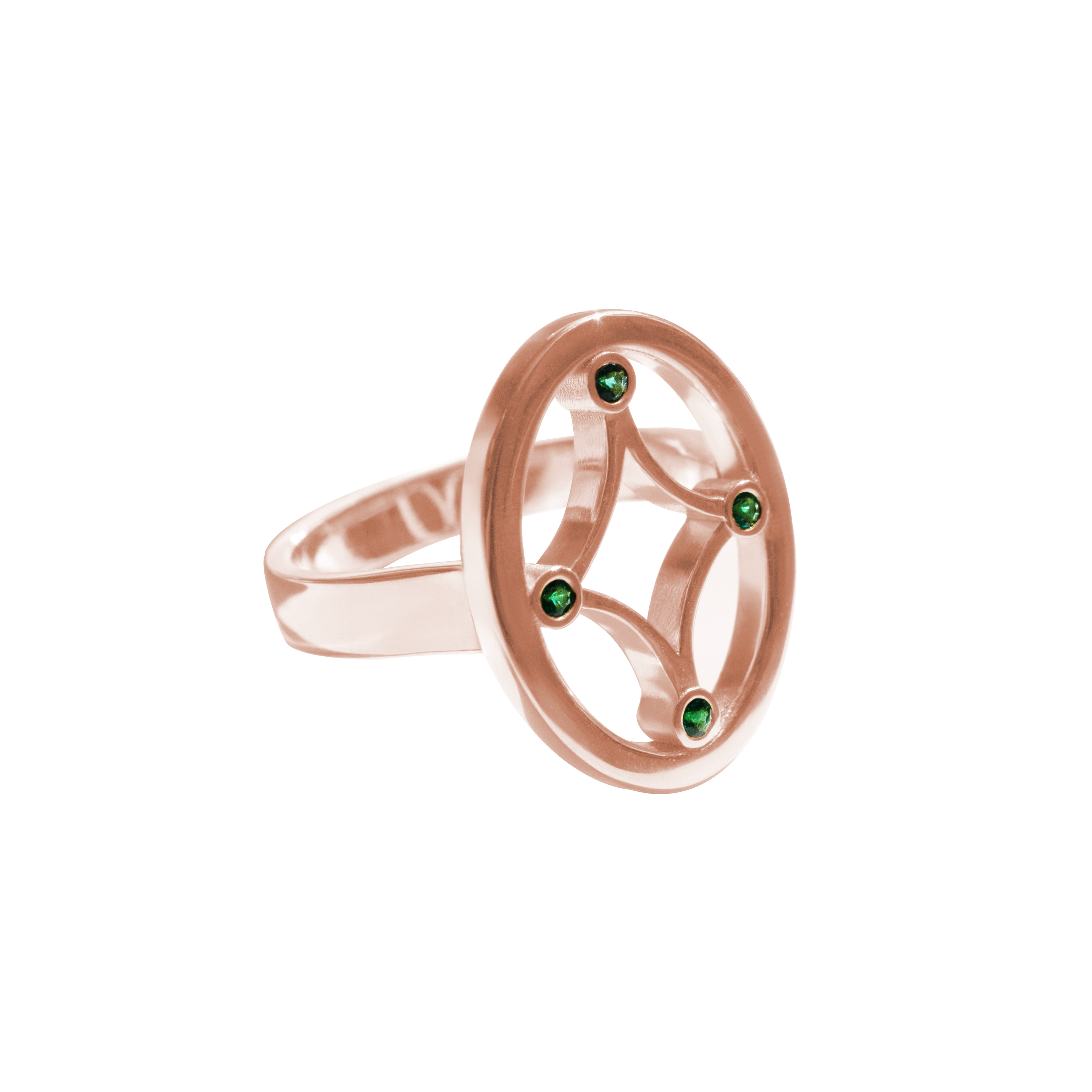 Diana Emerald Ring
