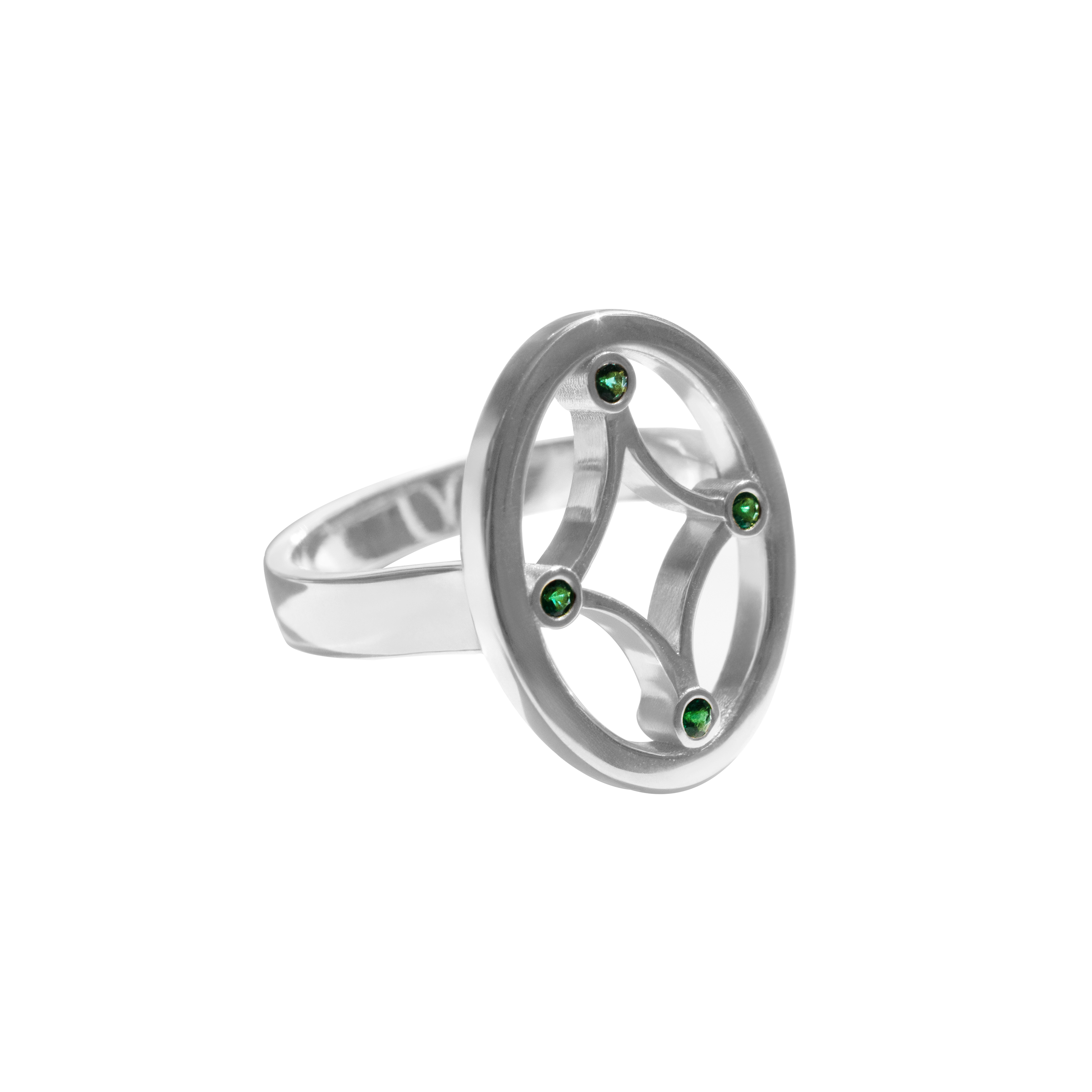 Diana Emerald Ring