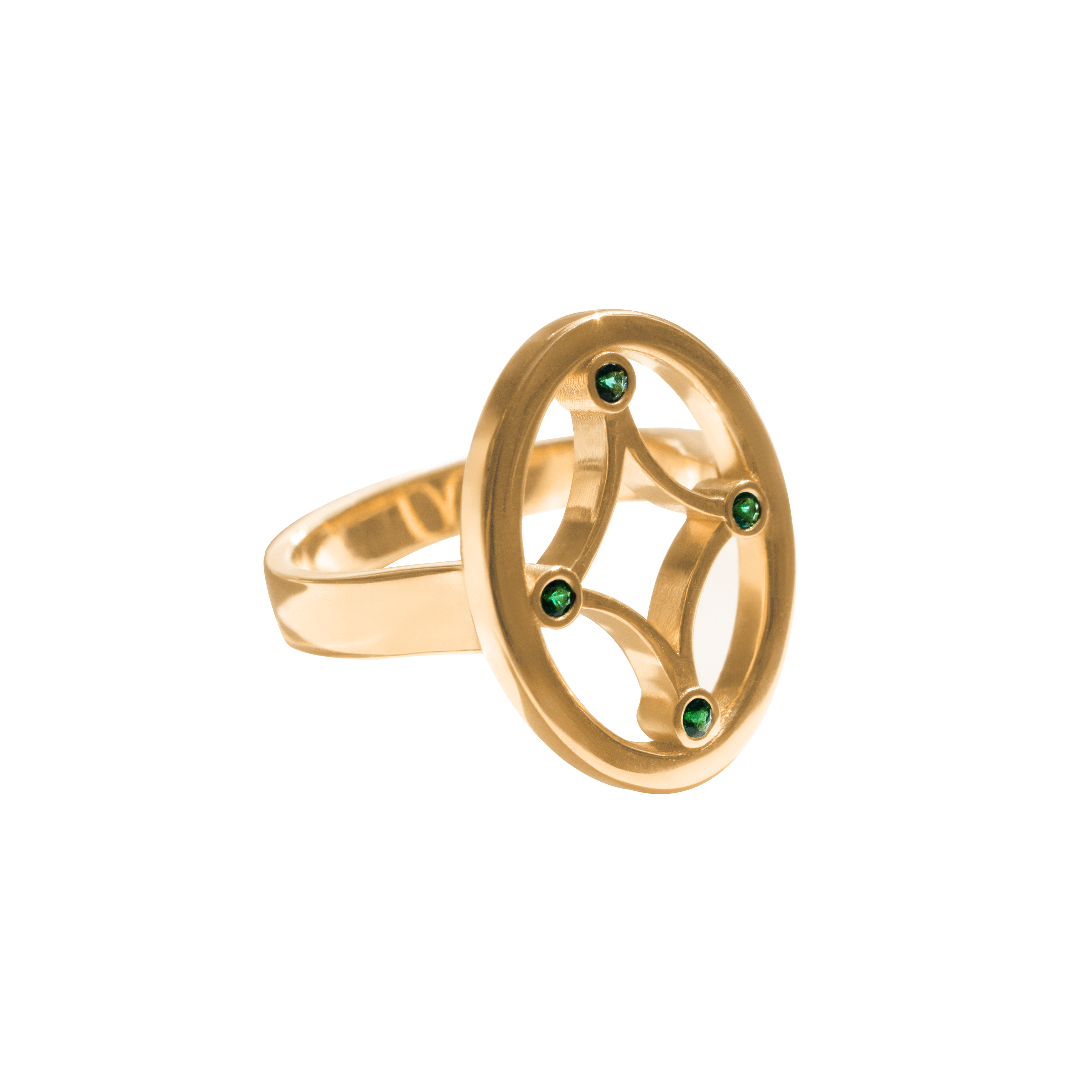 Diana Emerald Ring