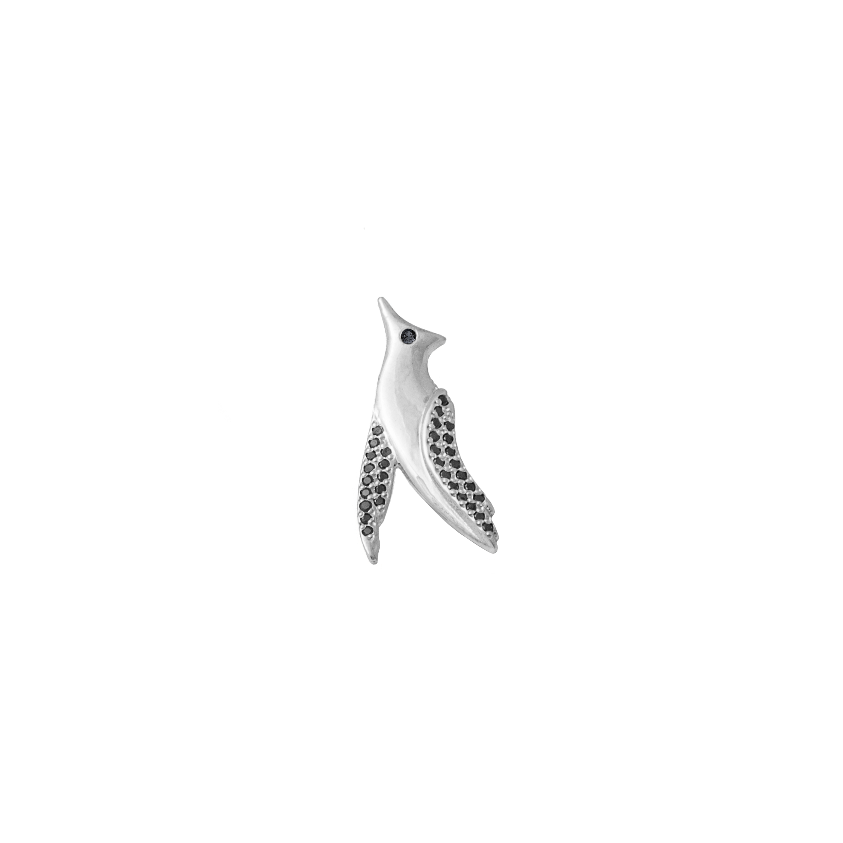 Eos Diamond Sparrow Earring Silver