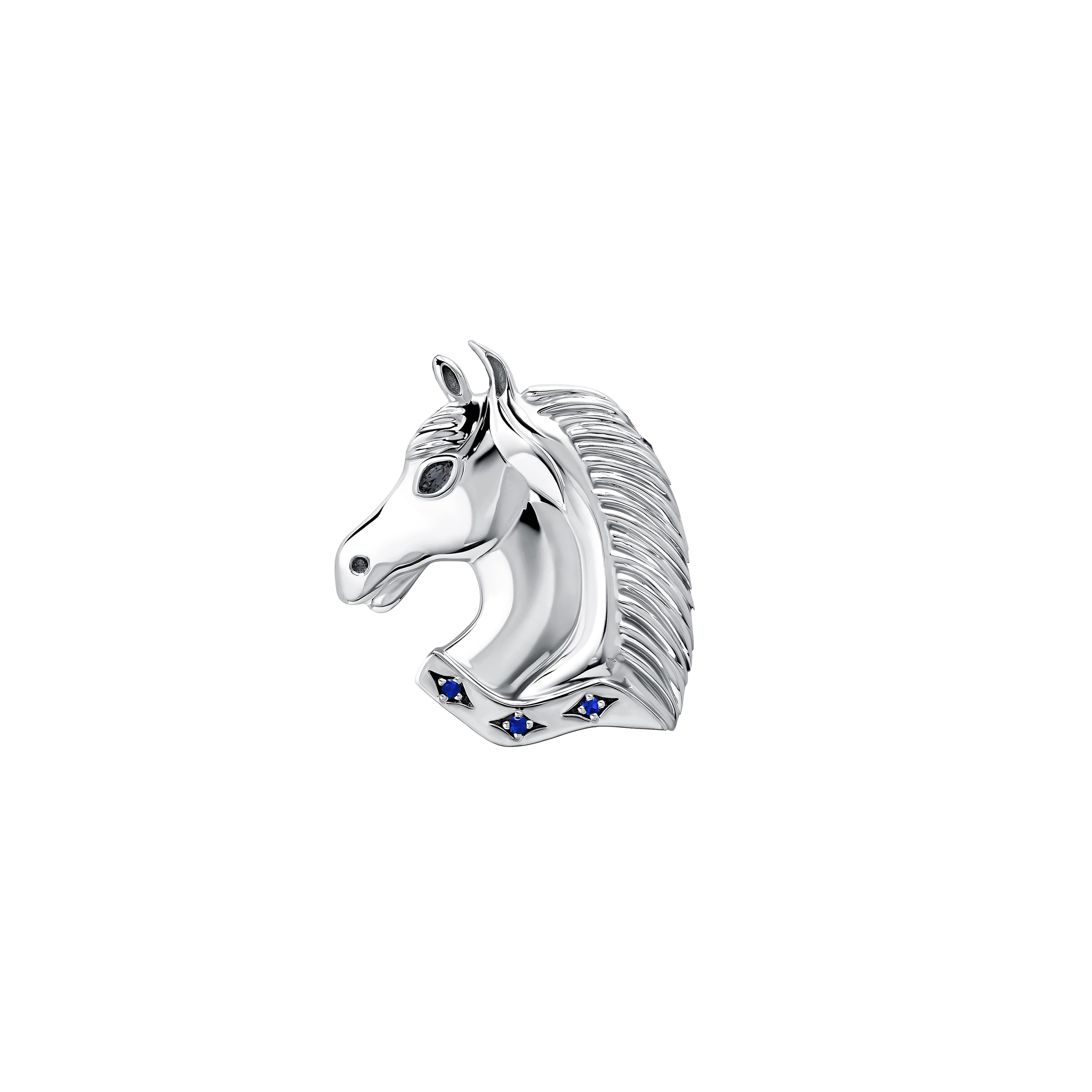 Arion Horse Earring Silver