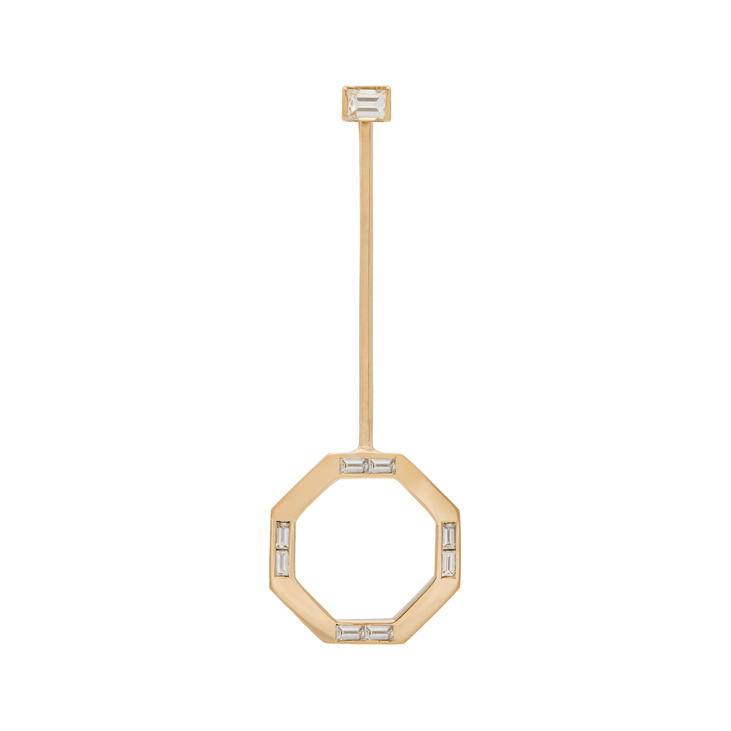 Octavia Diamond Earring