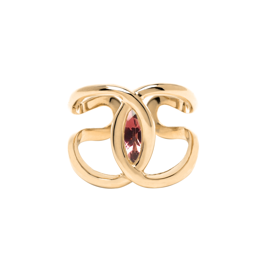 Venus Pink Tourmaline Ring
