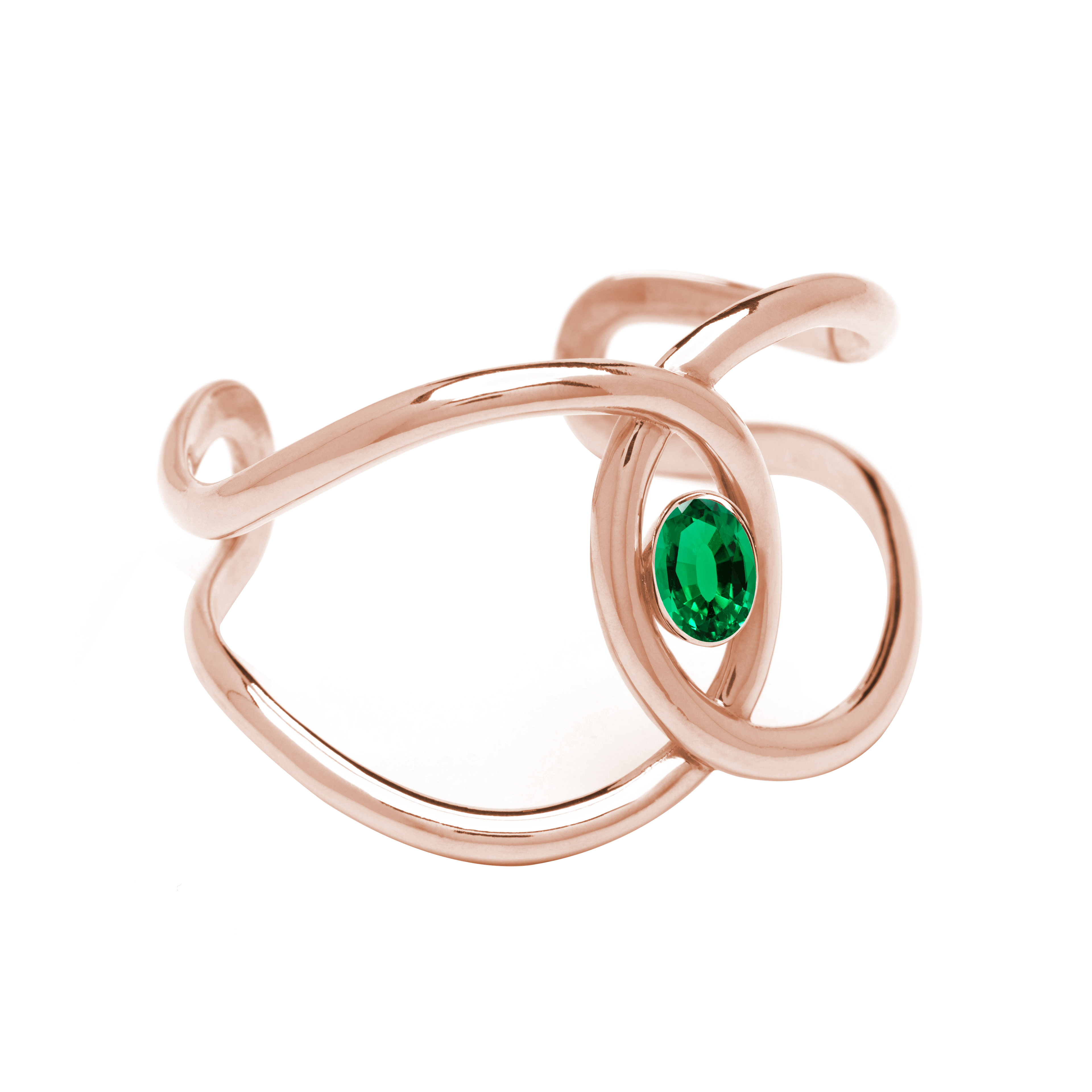 Venus Emerald Wrist Cuff