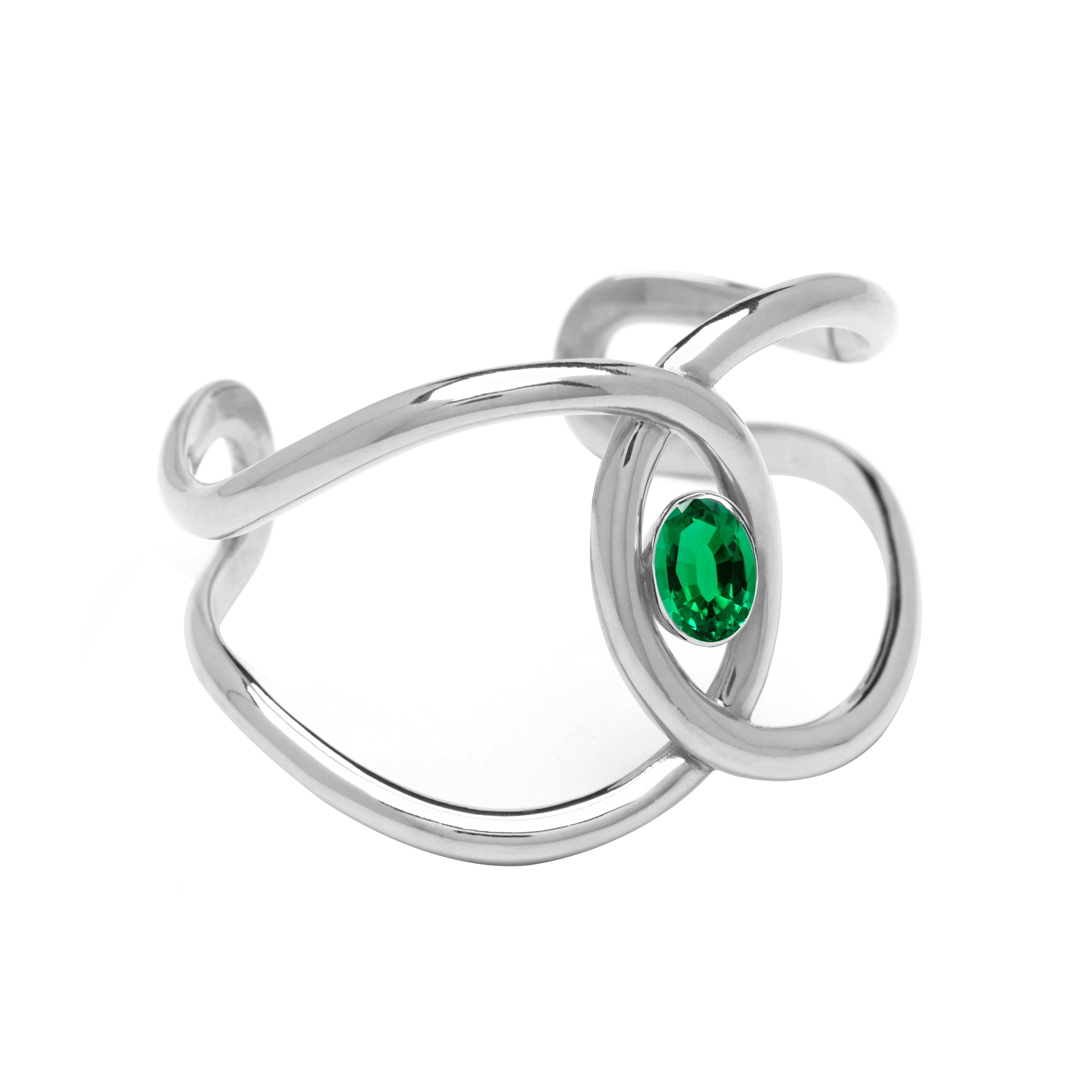 Venus Emerald Wrist Cuff