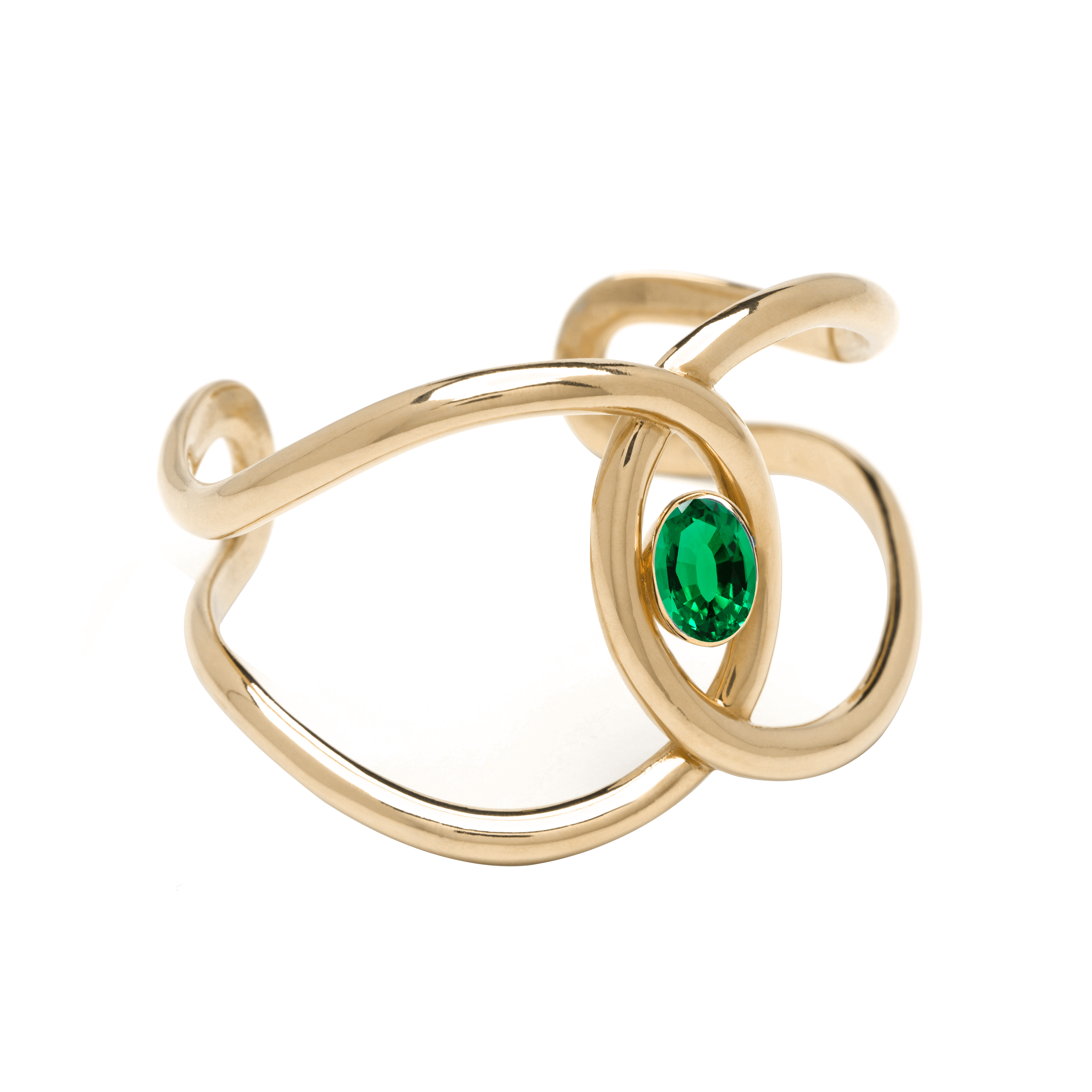 Venus Emerald Wrist Cuff