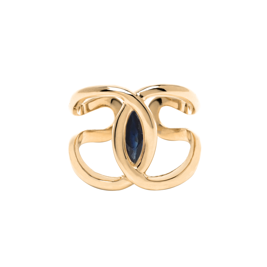 Venus Blue Sapphire Ring