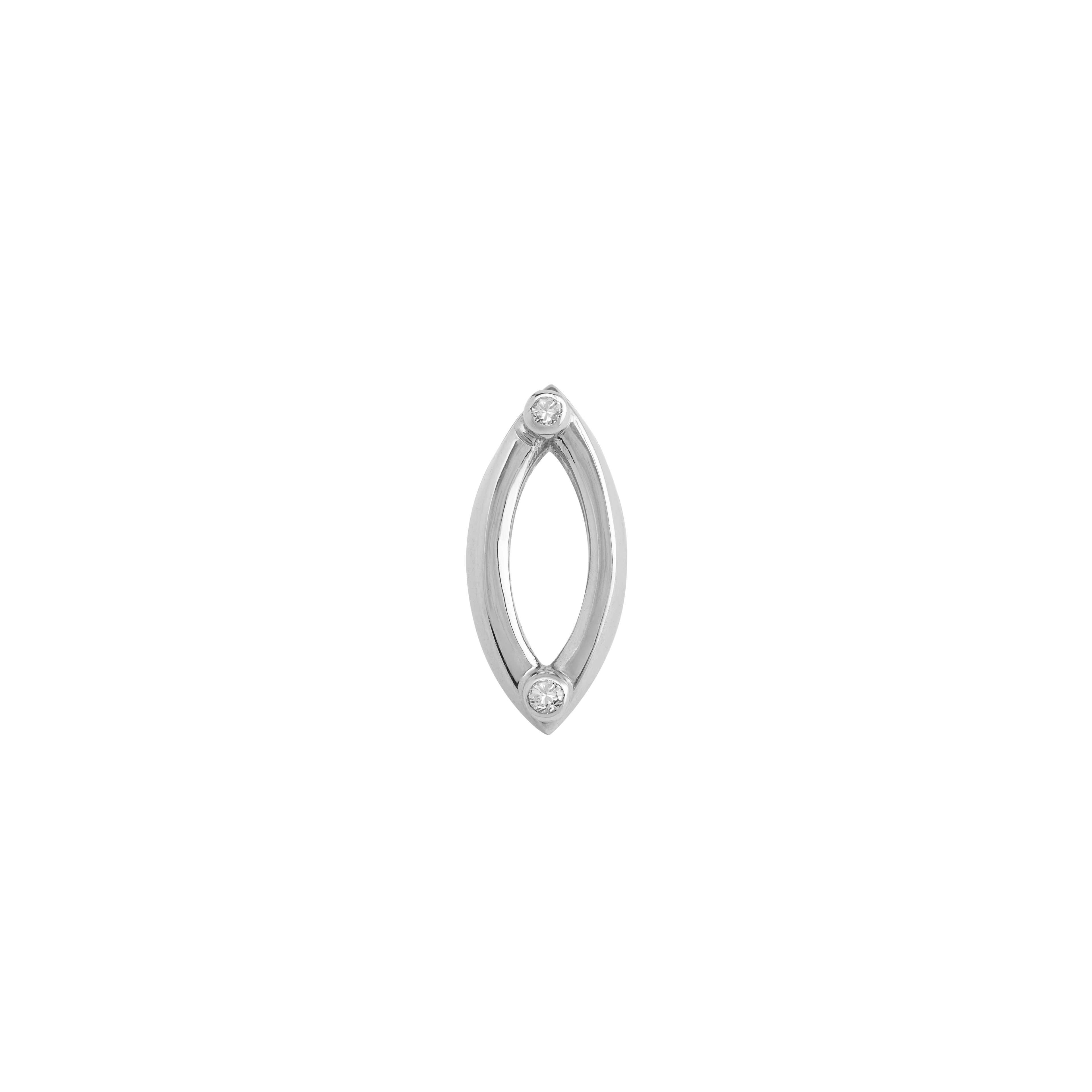 Venus Diamond Earring Silver