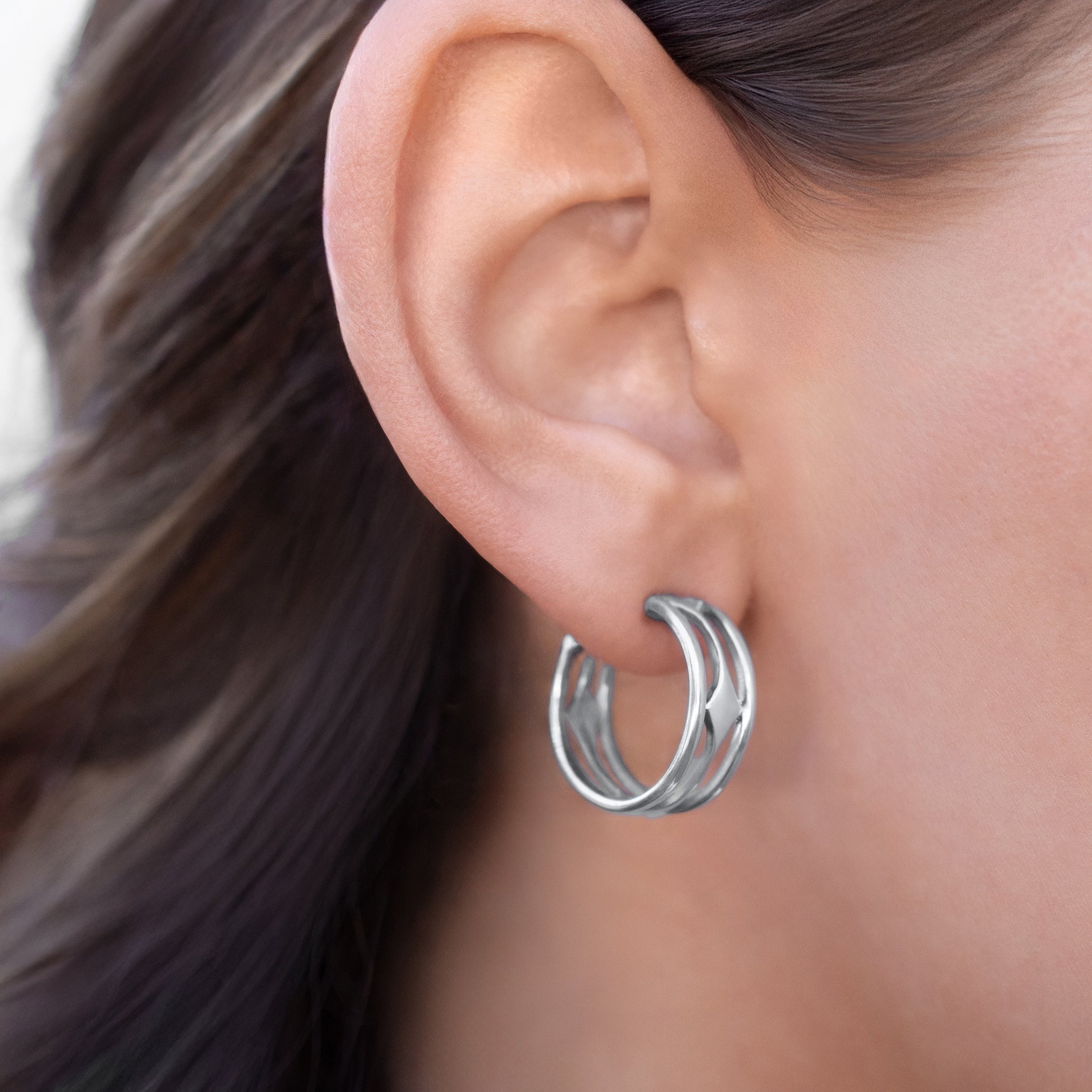 Aphrodite Earring Silver